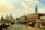 Venice Wall Art - The Bacino, Venice, With The Dogana, The Salute And The Doge's Palace